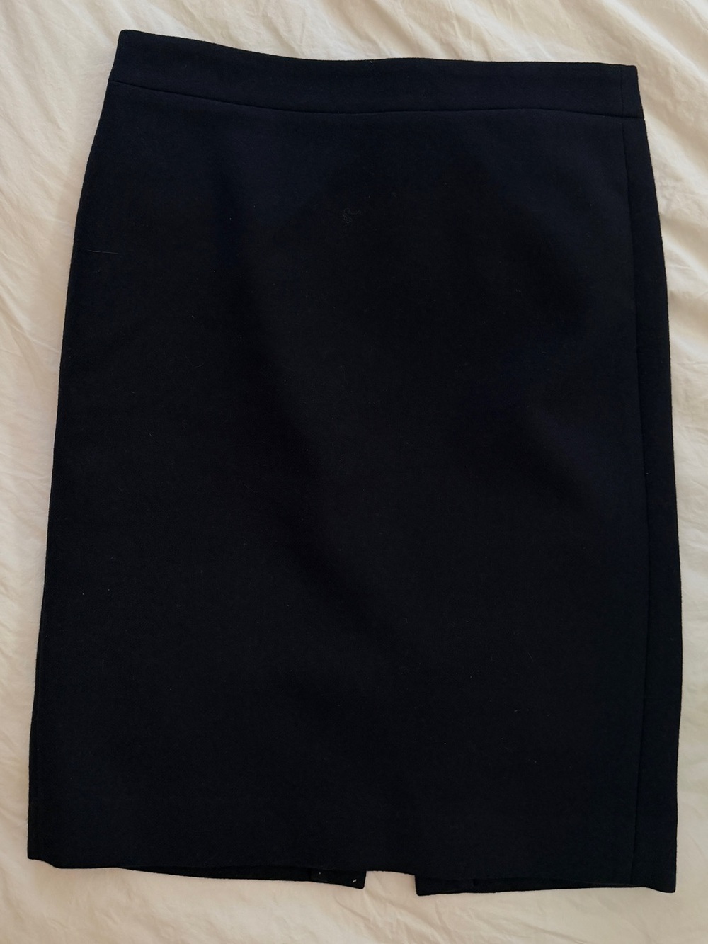 Classic J Crew Navy No. 2 Pencil Skirt - Women's Tailored Work Skirt